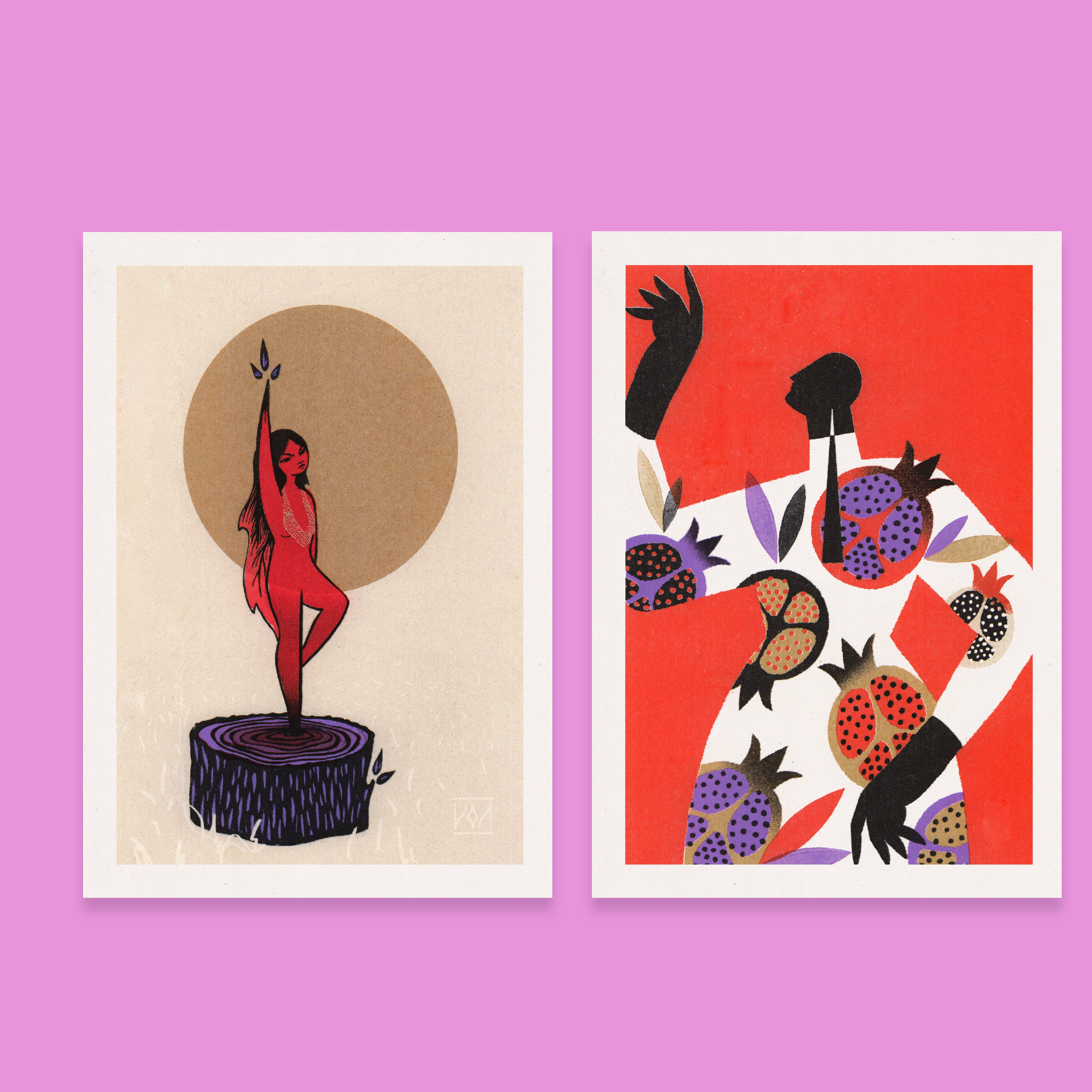 Risograph Postcard Set: Londrina - No. 29, RISO CLUB Back Issue - Image 4