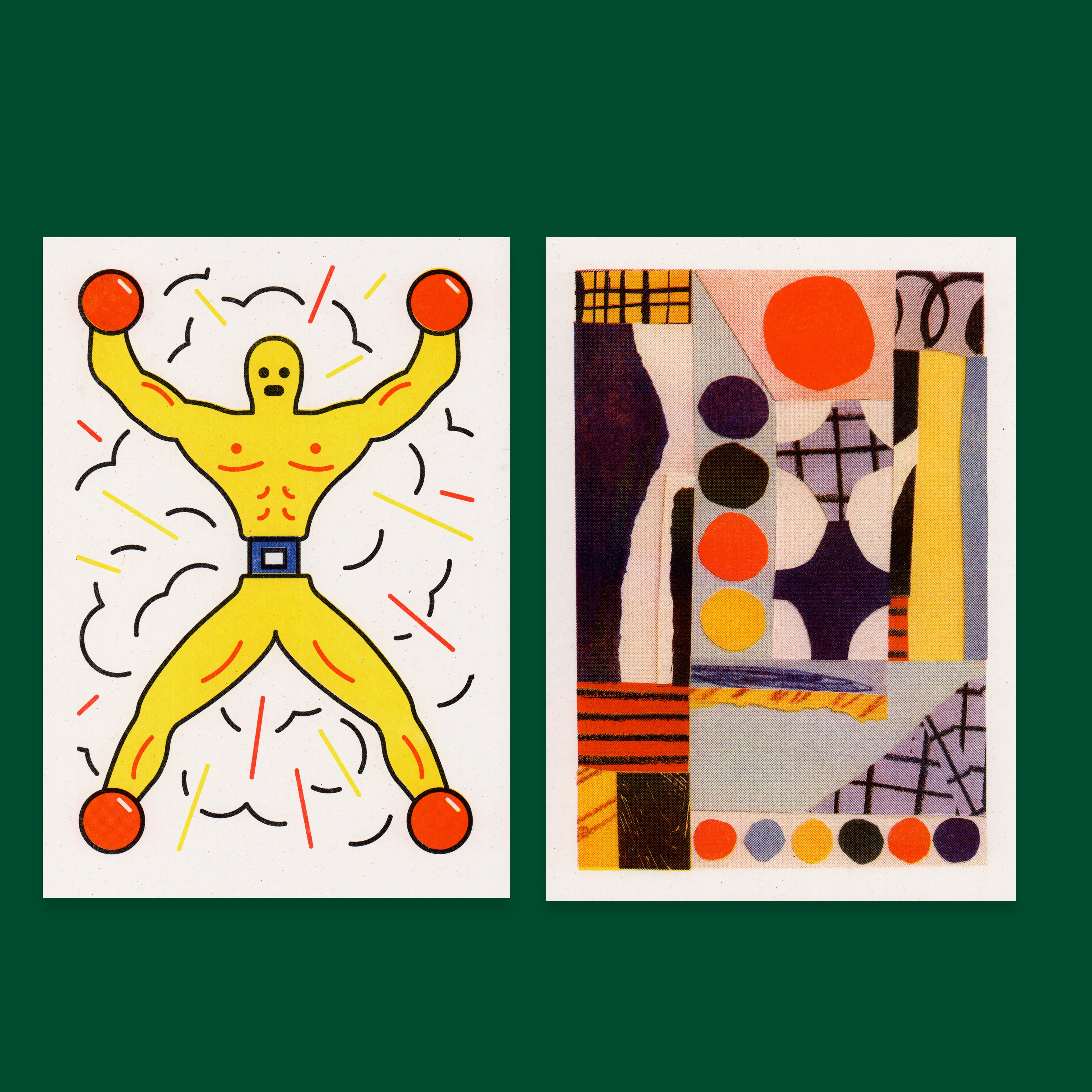 Risograph Postcard Set: Nantes - No. 37, RISO CLUB Back Issue - Image 5