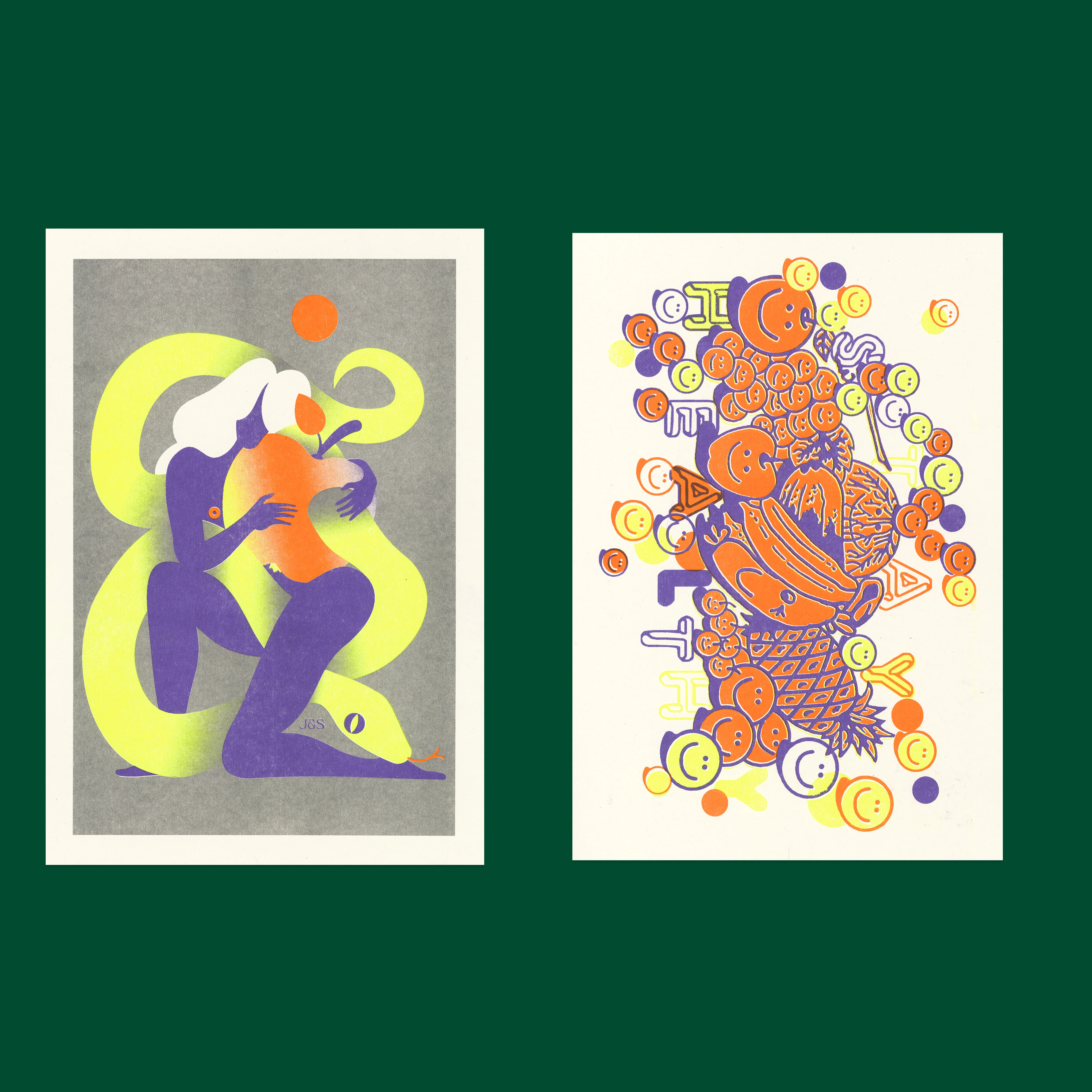 Risograph Postcard Set: Munich - No. 67, RISO CLUB Back Issue - Image 5