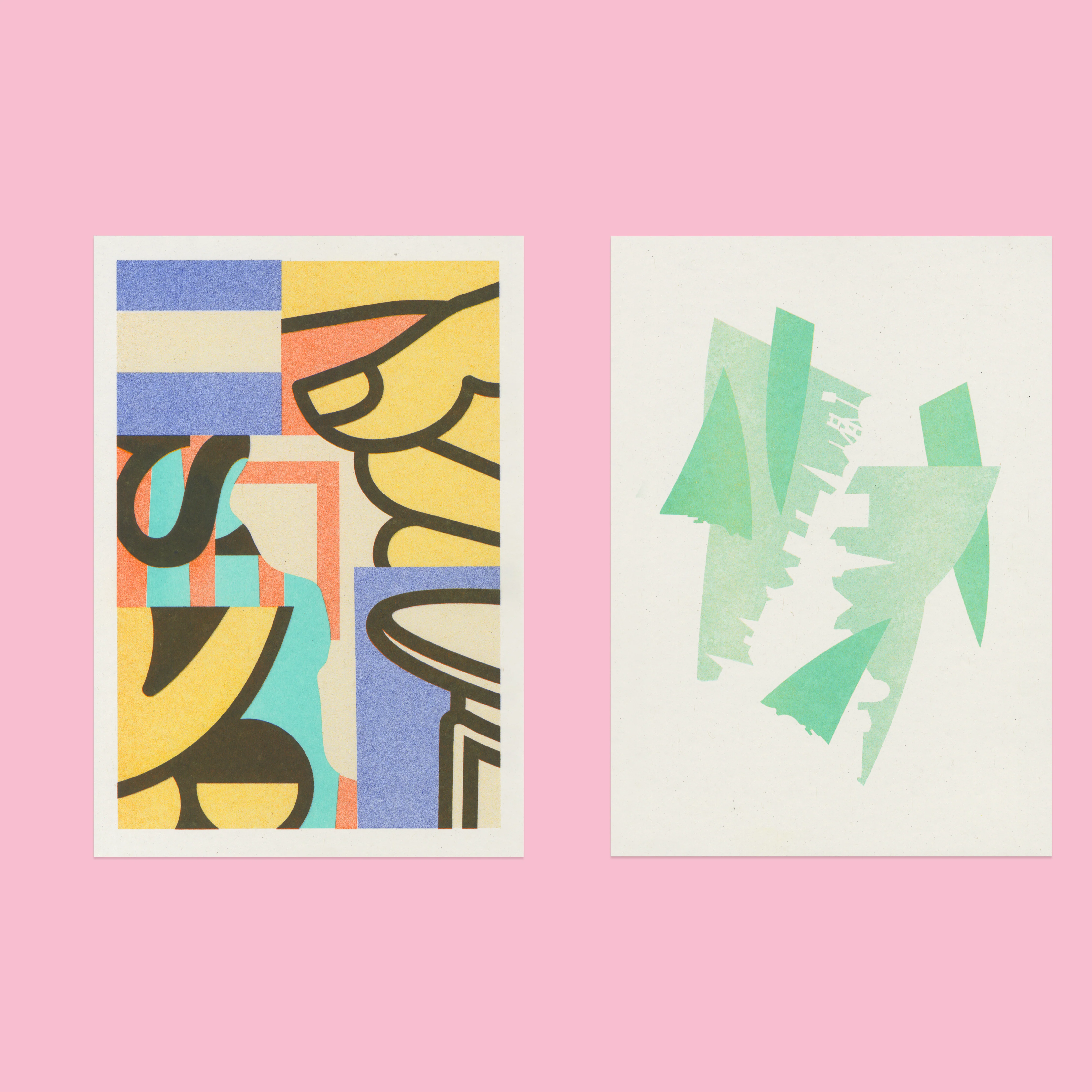 Risograph Postcard Set: Sheffield - No. 71, RISO CLUB Back Issue - Image 4