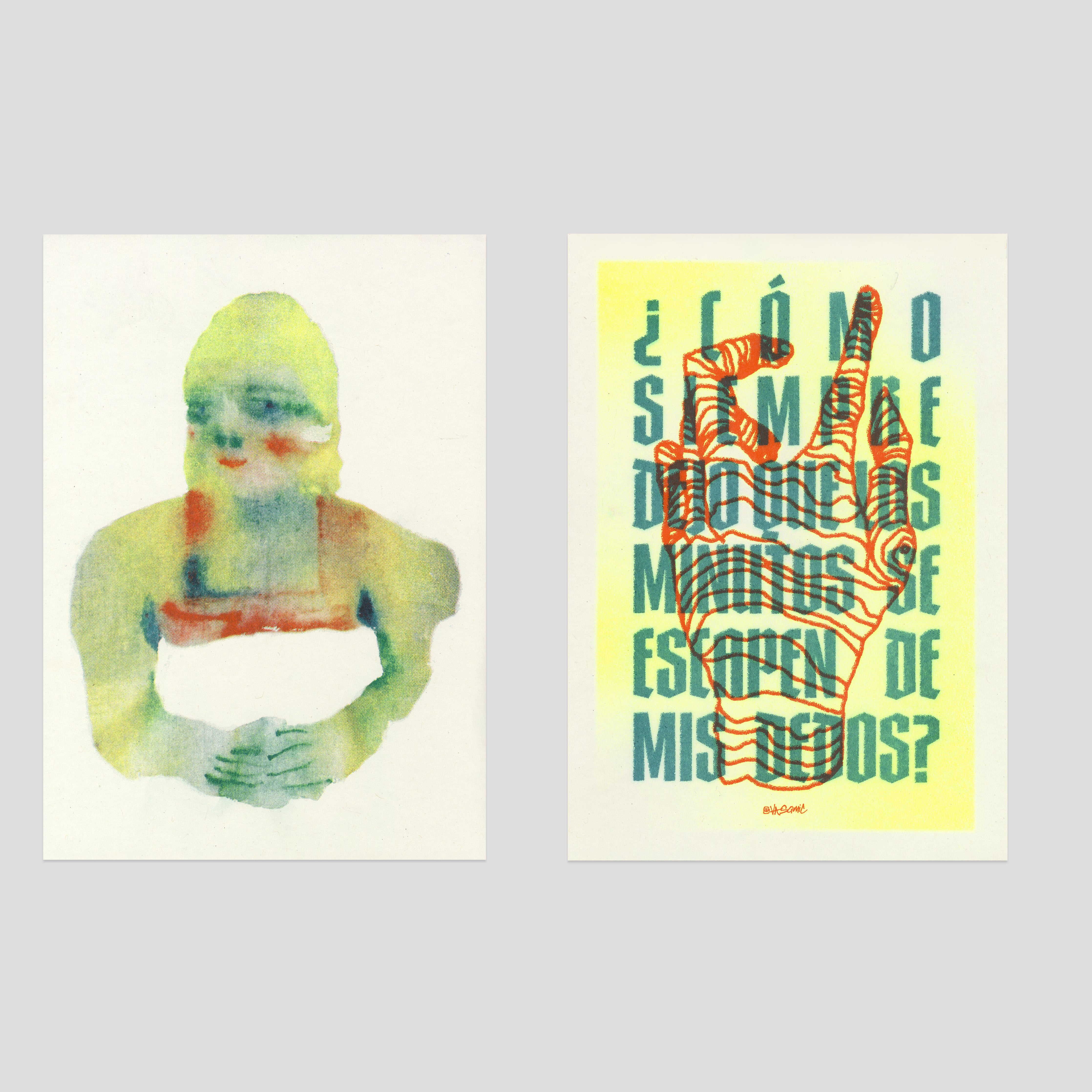 Risograph Postcard Set: Portland - No. 90, RISO CLUB Back Issue - Image 5