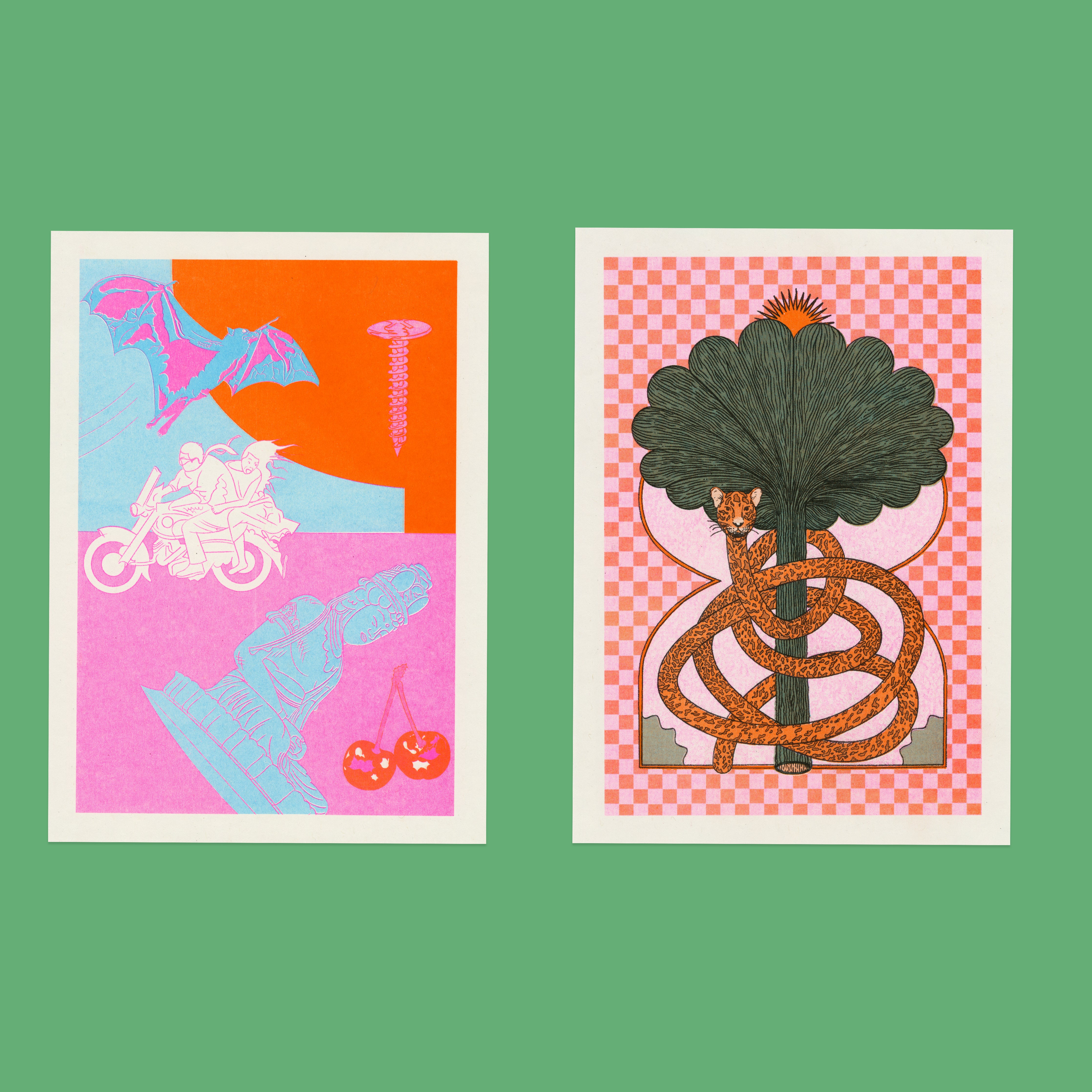 Risograph Postcard Set: Poznań - No. 98, RISO CLUB Back Issue - Image 5