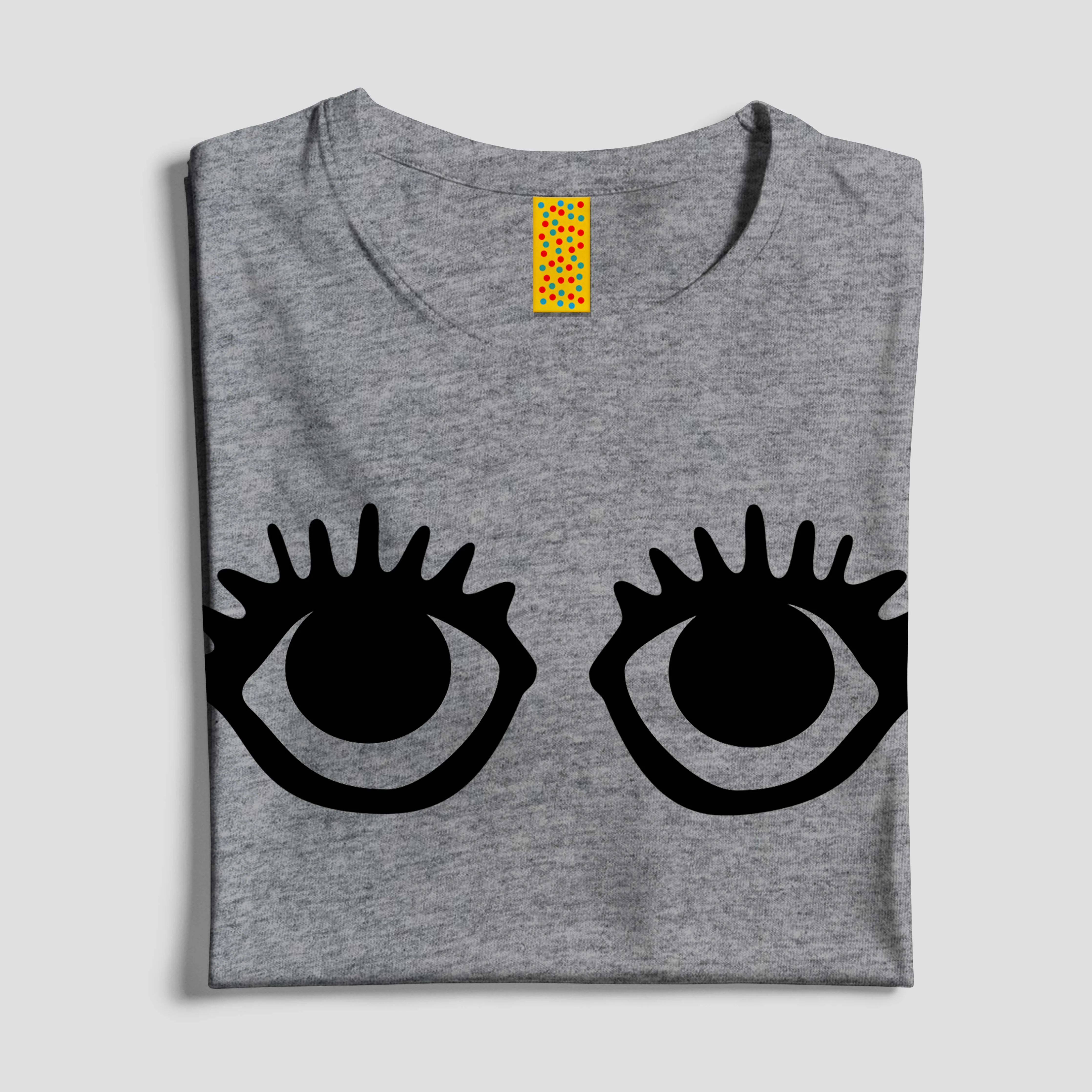 Eyes - Grey T-shirt - Image 3