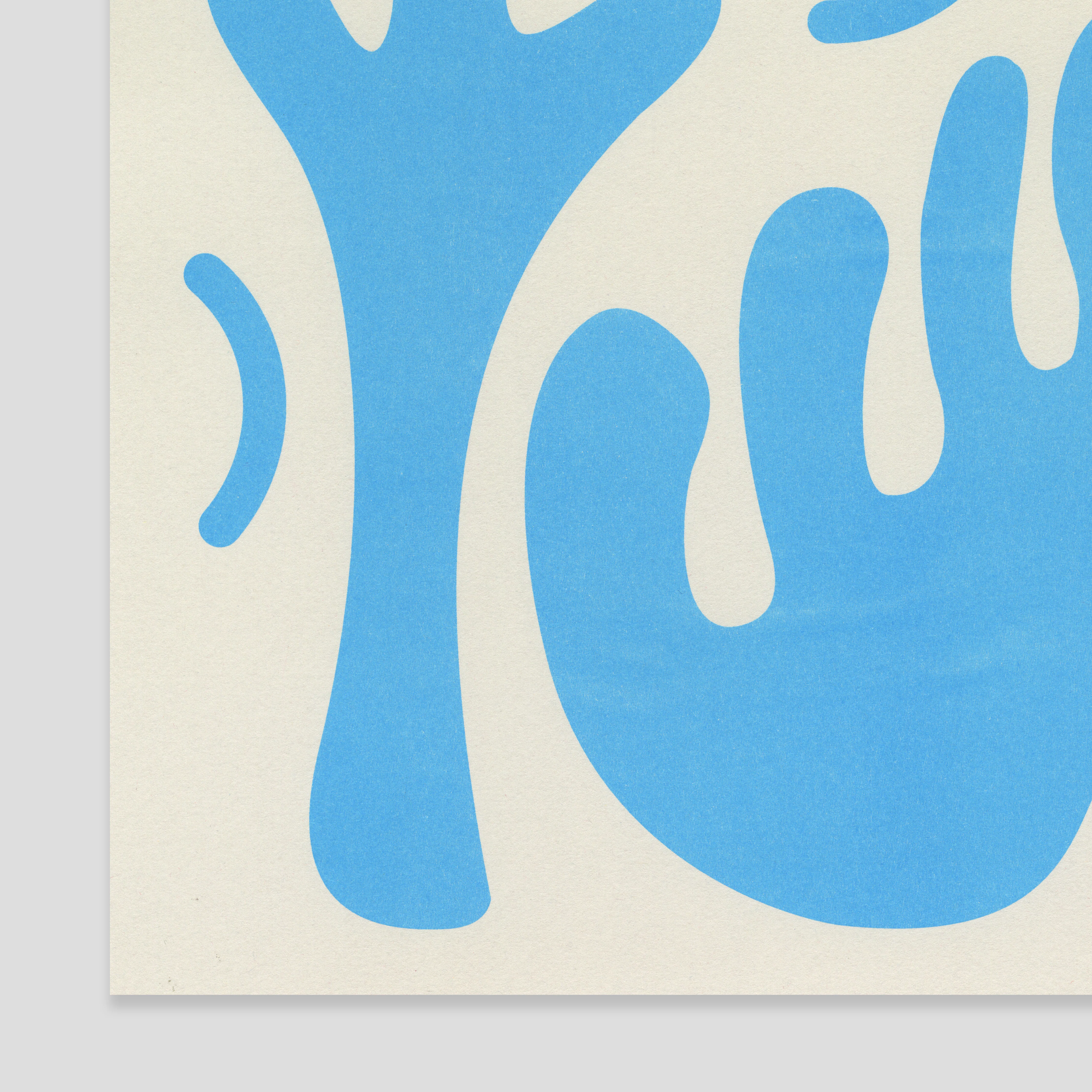 Foliage A3 Risograph Wall Art - Matisse Inspired Leaf Print - Image 8