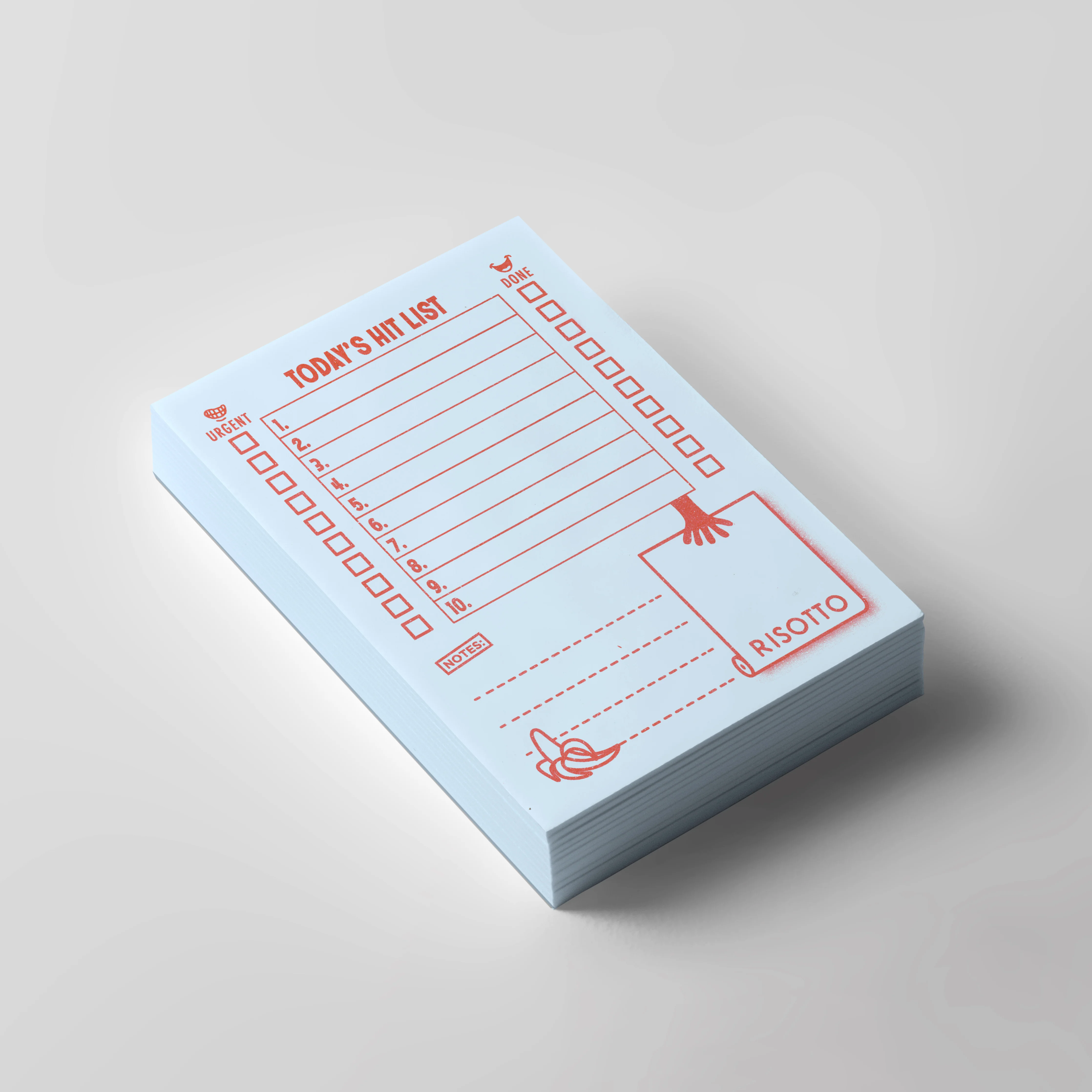 Daily To Do List Notepad: Blue - a Double Decker Hit List - Image 3