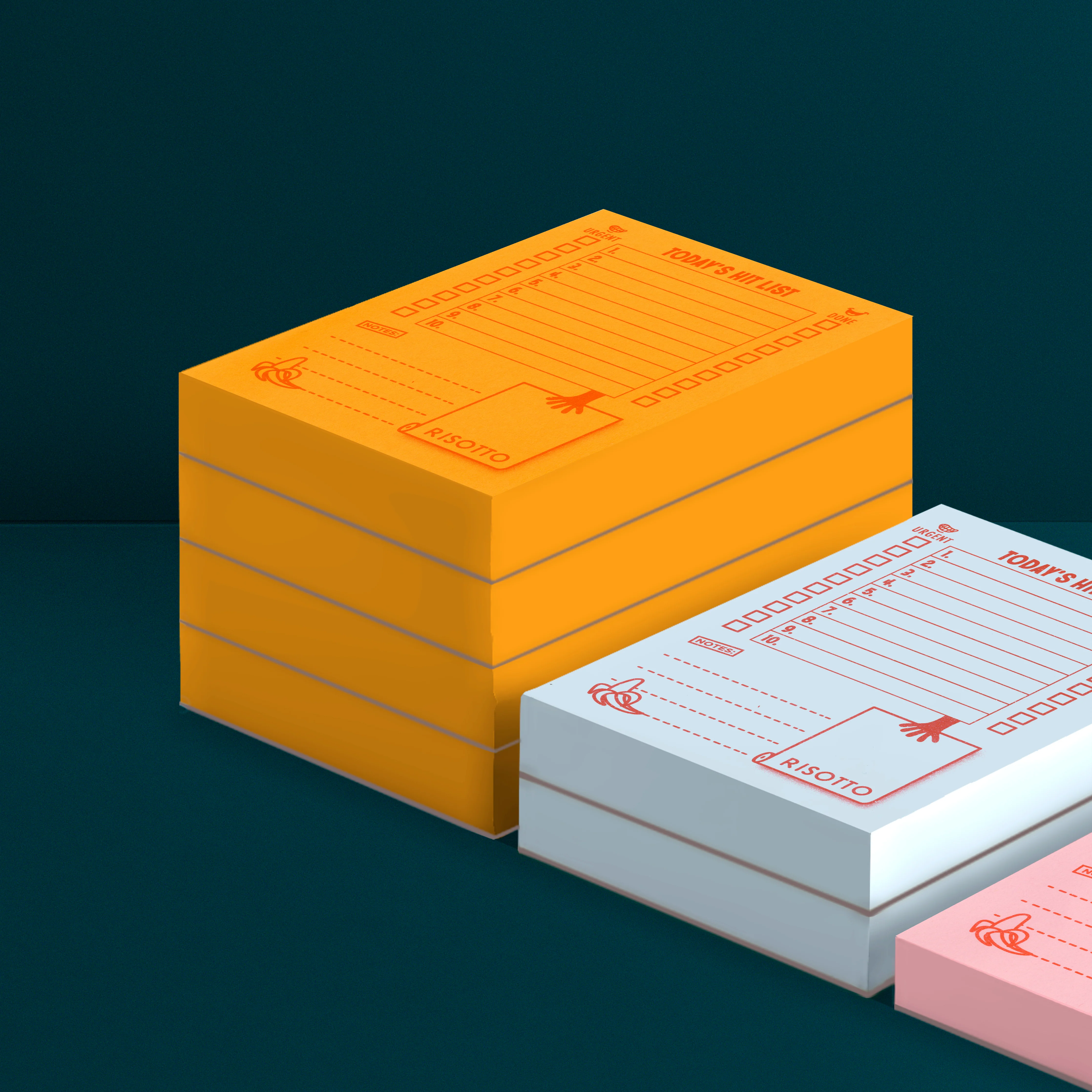 Daily To Do List Notepad: Tangerine - a Double Decker Hit List - Image 5