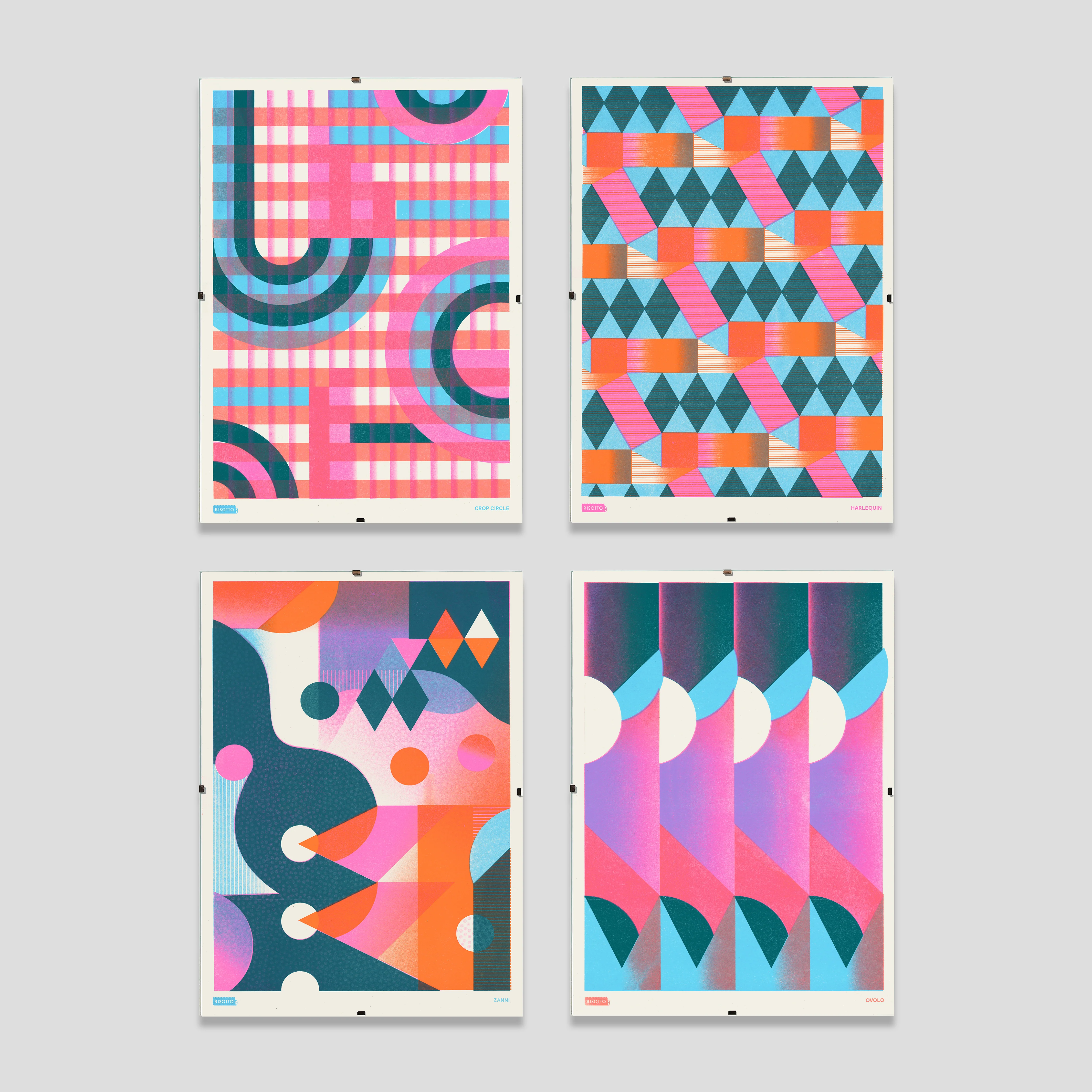 ZANNI | HARLEQUIN | OVOLO | CROP CIRCLE Pick n Mix - A4 Prints: Multi-Buy x 2 - Image 3