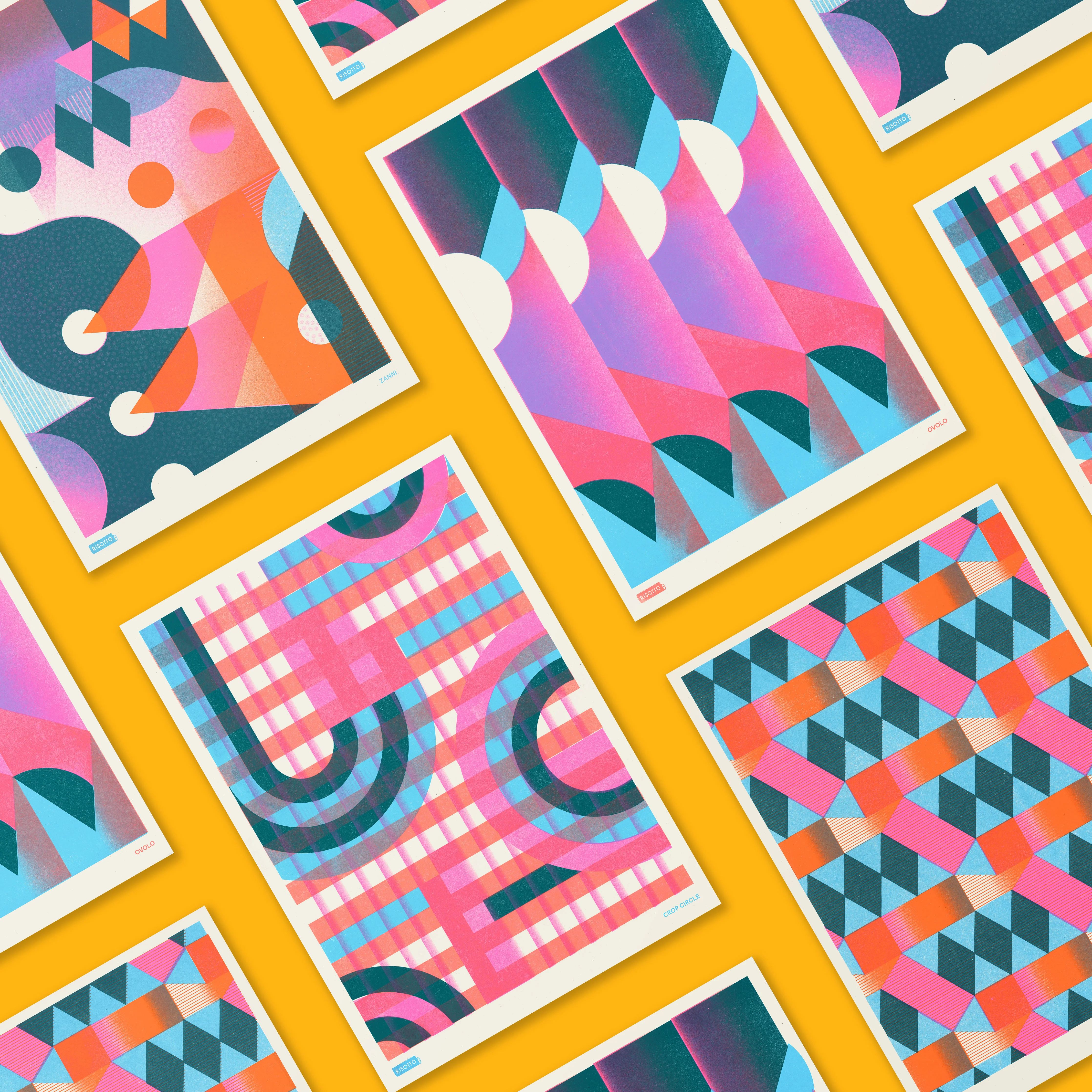 ZANNI | HARLEQUIN | OVOLO | CROP CIRCLE Pick n Mix - A4 Prints: Multi-Buy x 2 - Image 7