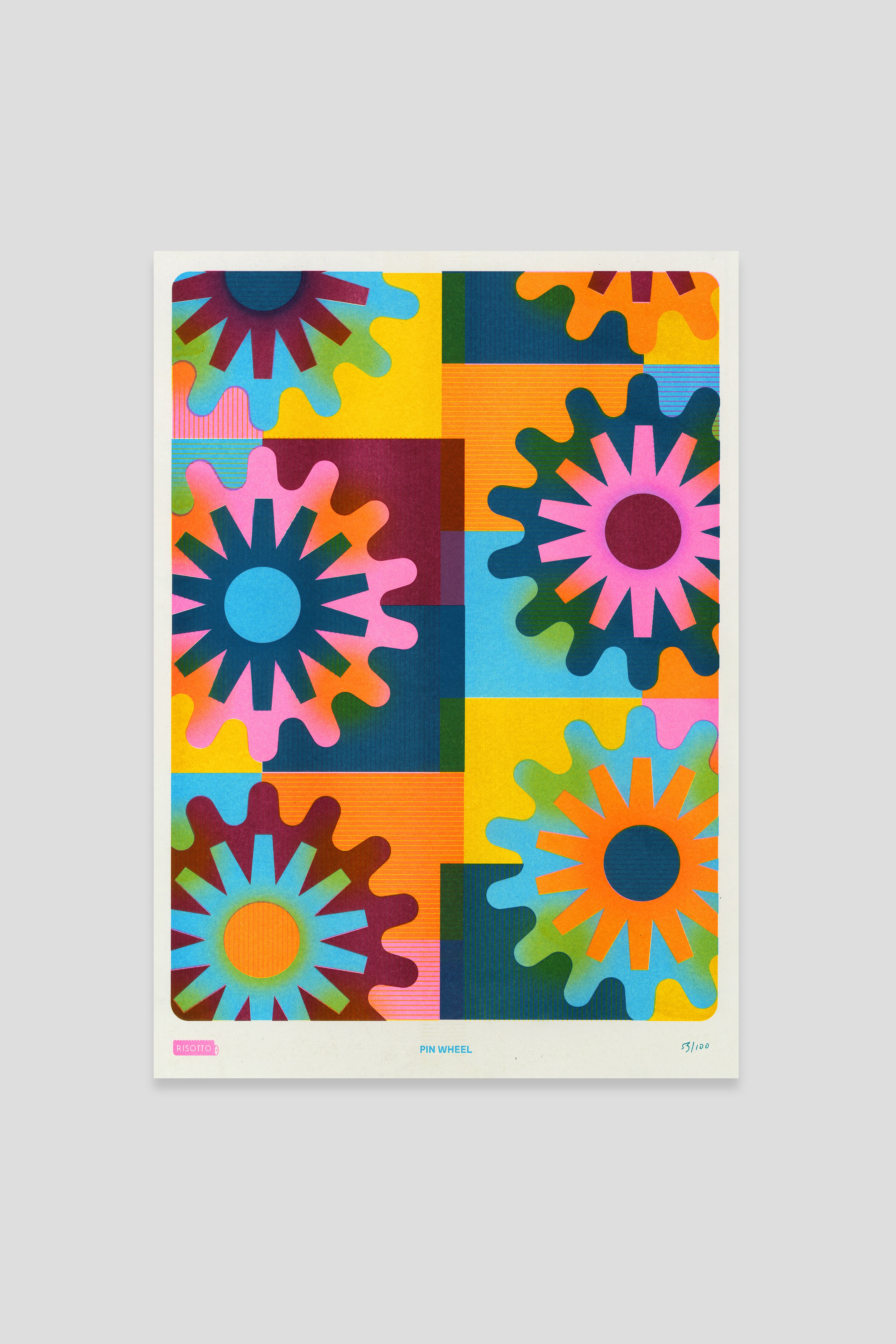 Designer Wall Art: A3 Risograph Prints by Gabriella Marcella