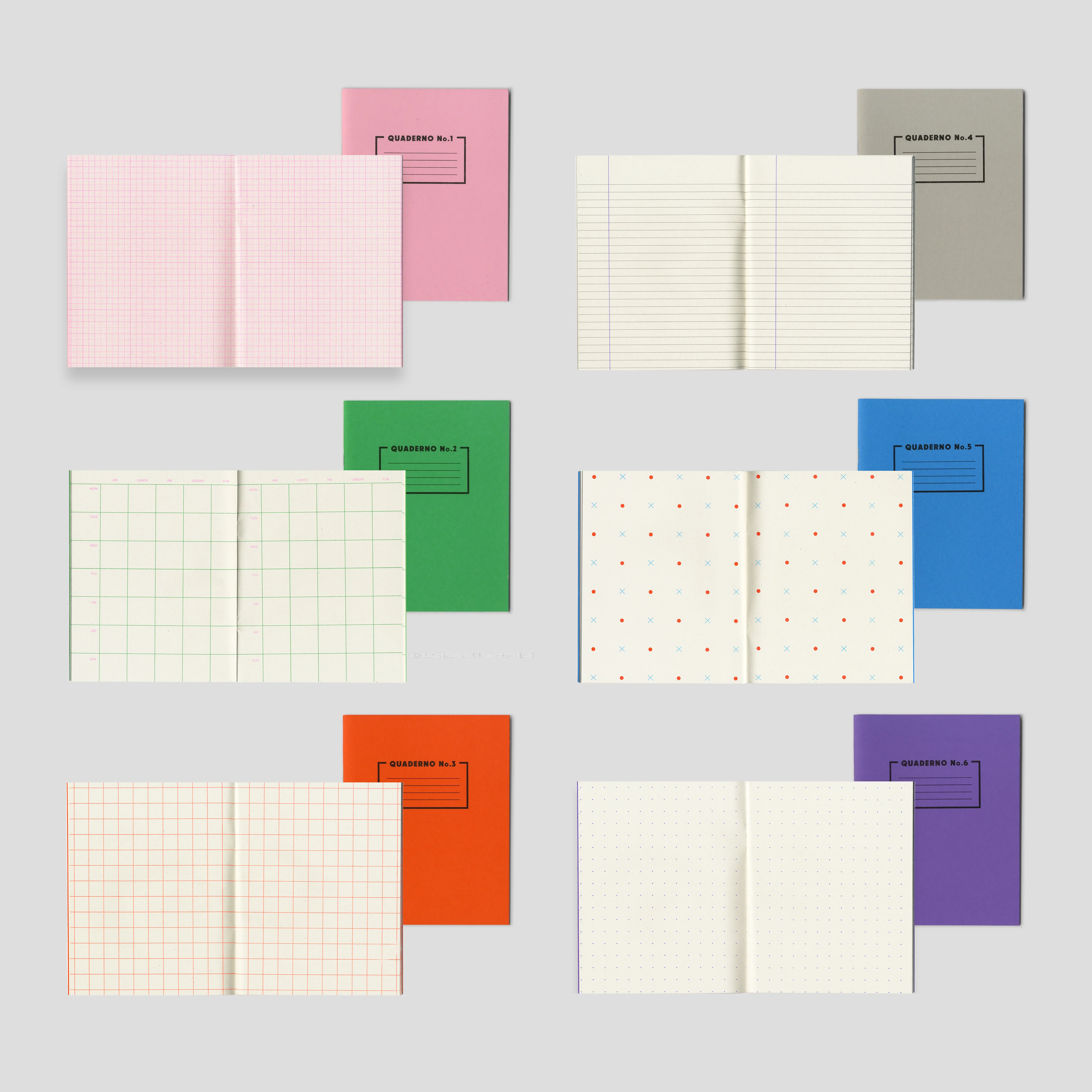 QUADERNO No.1-12 Bundle -  All 12 Quaderno Notebooks - Image 3