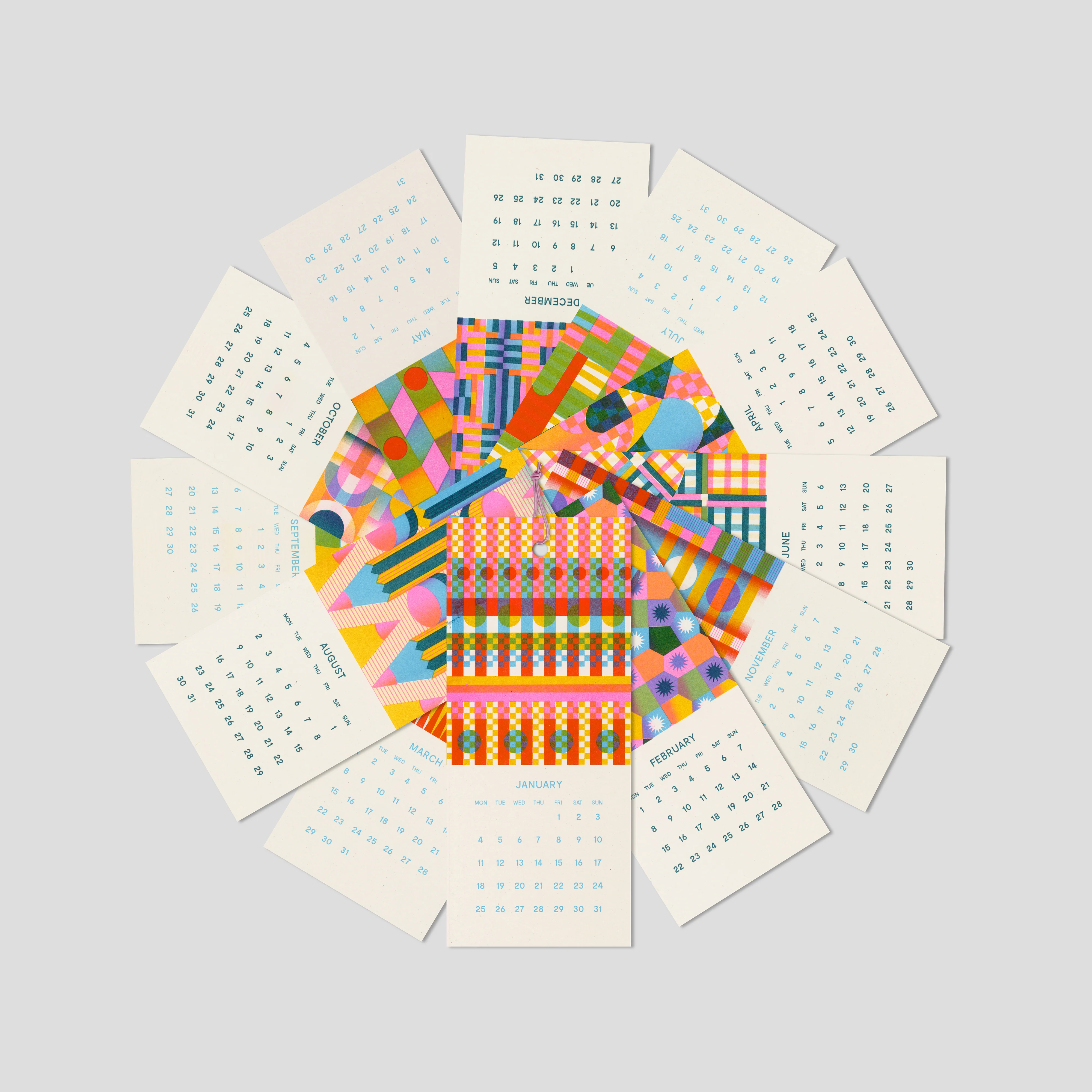 The Mini (+ MultiBuy) - 2027 Risograph Calendar - Image 7