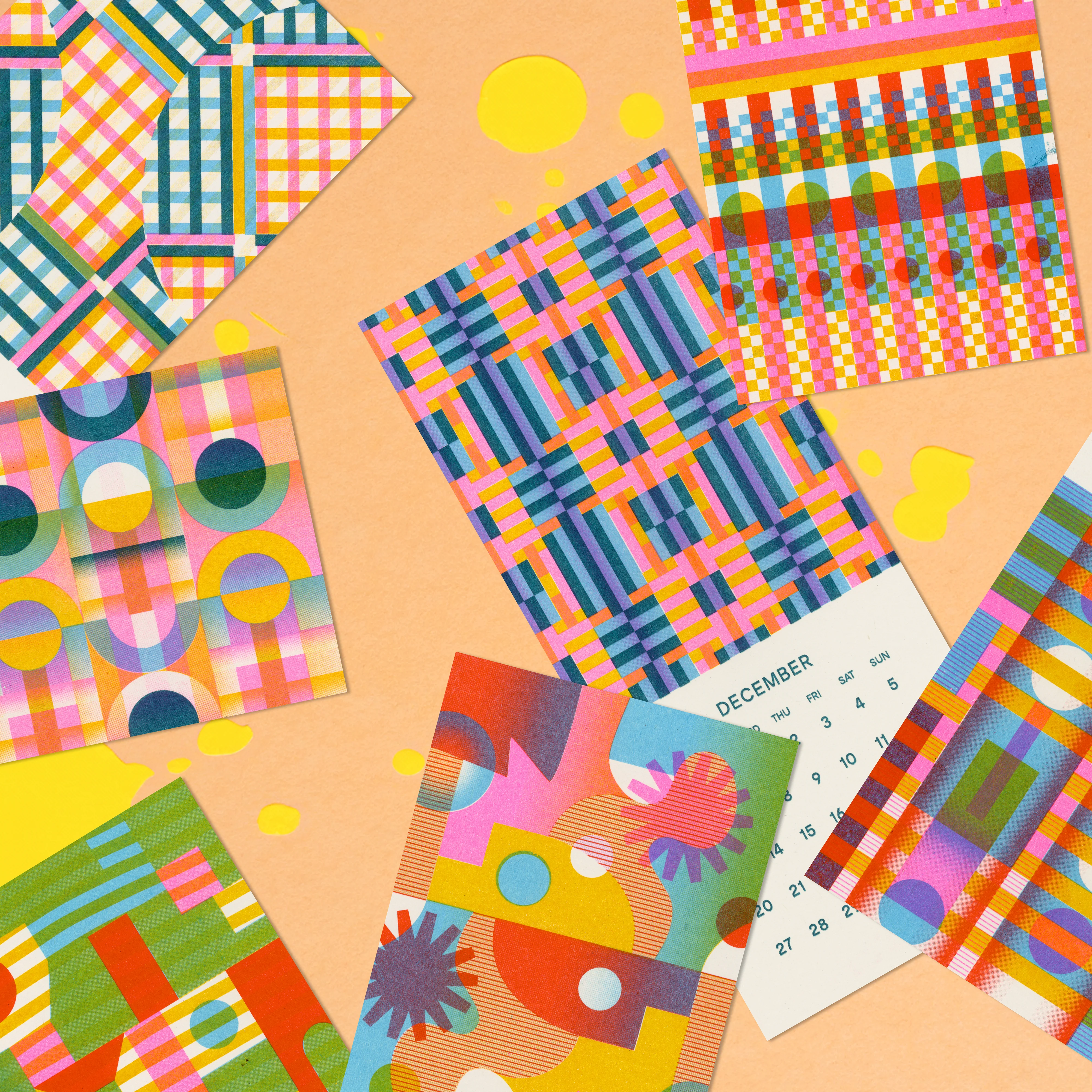 The Mini (+ MultiBuy) - 2027 Risograph Calendar - Image 9