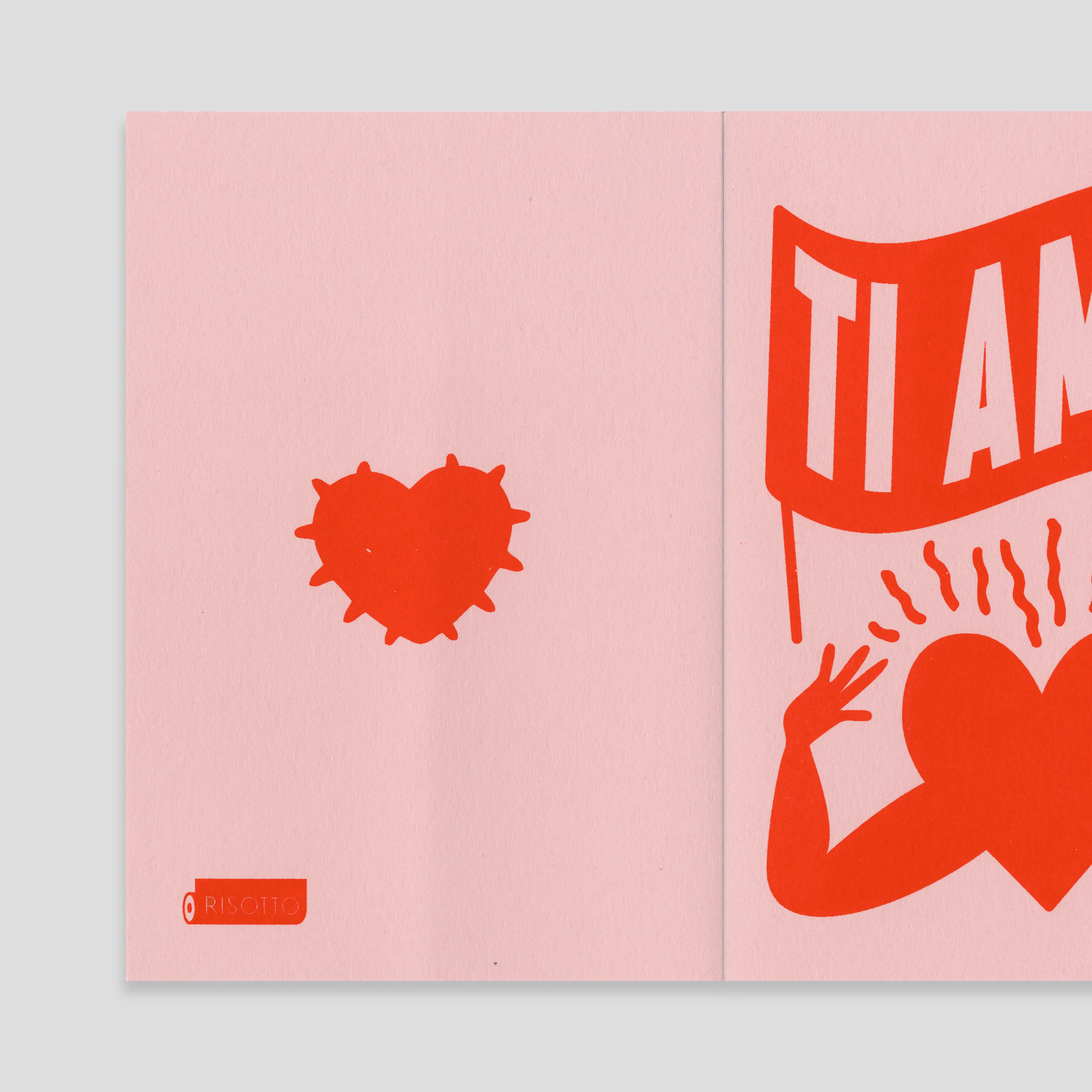 TI AMO (LOVE YOU) - CARD + ENVELOPE SET - Image 7